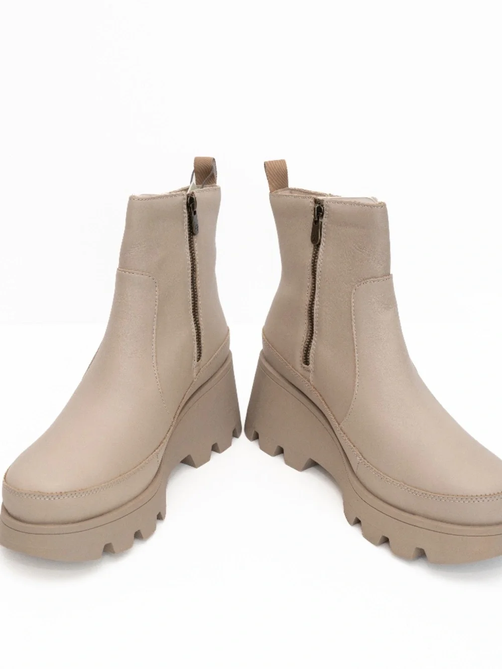 Cougar - Villa Waterproof Leather Wedge Boots